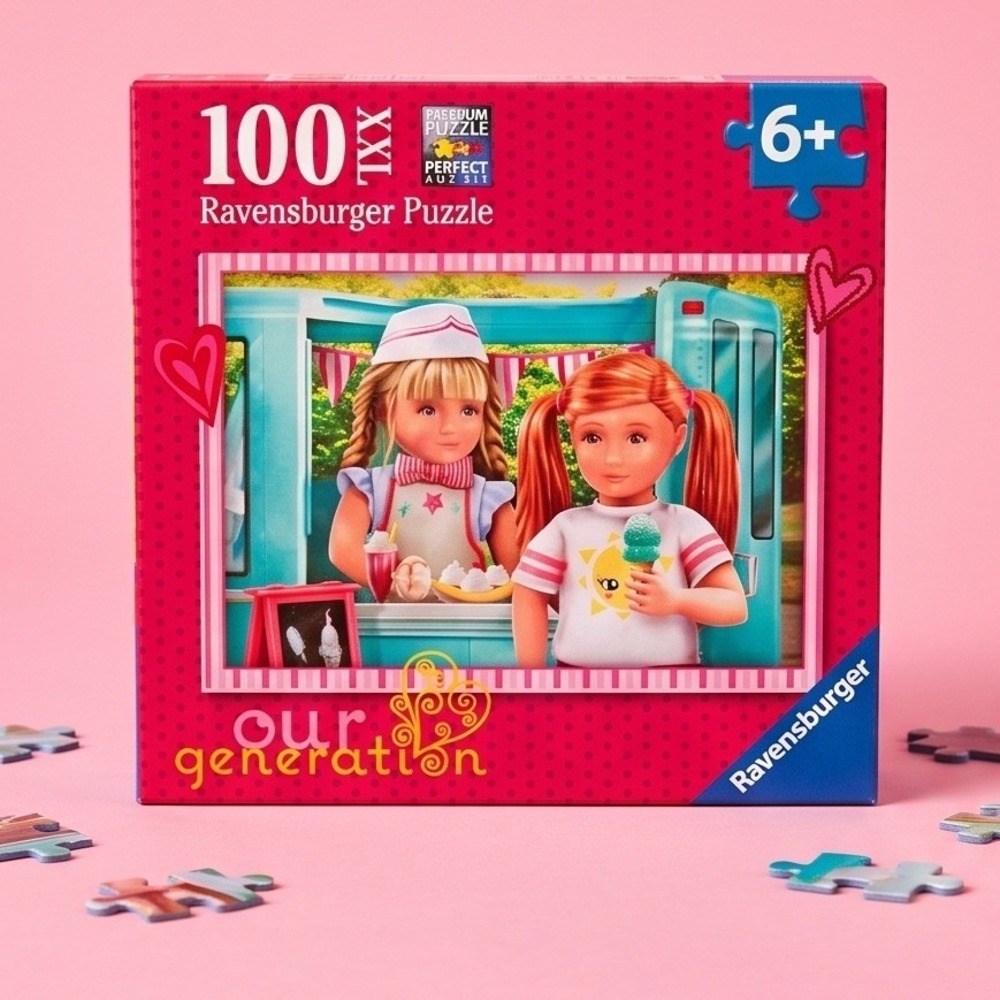 Ravensburger Our Generation Ice Cream‎ Truck 100 XXL Piece Jigsaw Puzzle 128778
